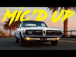 Mic'd Up Drive: 1968 Mercury Cougar - Relaxing V8 Rumble