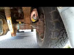 How to Change a Brake line//brake bleeder and vacuum pump kit