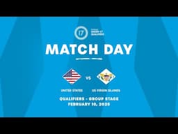 United States vs United States Virgin Islands | 2025 Concacaf Under-17 Qualifiers