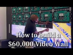 How to build a $60,000 Video Wall (full install video)