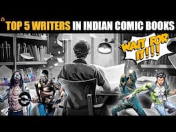 Top 5 Writers in Indian Comic books | #indiawriters #indianbooks #indianartist