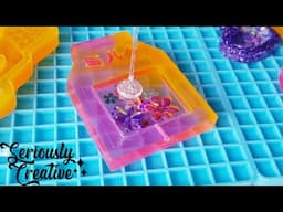 Watch Me Resin #96 | Pink & Orange Milk Shaker | Seriously Creative