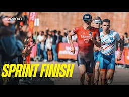 CRAZY SPRINT FINISH | Wilde vs Vilaca vs Hellwig