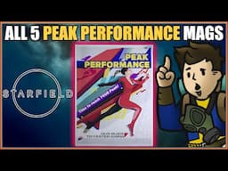 ALL 5 PEAK PERFORMANCE MAGS (Book/Magazine) Locations | STARFIELD