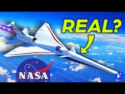 NASA’s FIRST “Quiet” Supersonic Jet (X-59)