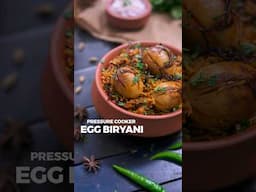 Pressure Cooker Egg Biryani | Biryani Recipe | | Egg Biryani #shorts #eggbiryani