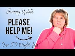 An Emotional Plea for Help: My 2025 Weight Loss Journey Over 50 – Stuck in a Funk! 😭🌟