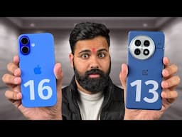 OnePlus 13 vs iPhone 16 - Confusion Clear!