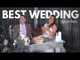 HILARIOUS & HEARTFELT Wedding Speeches by Father of the Bride & Uncle