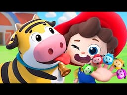 Lola the Cow Song | La Vaca Lola | Learn Colors | Farm Animals | Nursery Rhyme & Kids Song | BabyBus