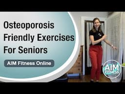 Osteoporosis Friendly Exercises | For Seniors |Weight Bearing Exercises for Bone Strength