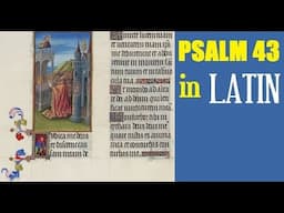 Psalm 43 in Latin - Latin Mass # 2 - Learn to Understand Mass in Latin - The Tridentine Mass