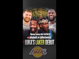 [Vertical] GILBERT ARENAS  WATCHES LUKA'S LAKER DEBUT LIVE