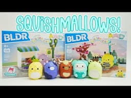 BLDR Squishmallows Squishy Playsets Park Life &  Farmers Market Speedbuild