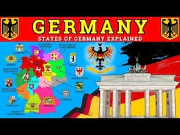 Germany Geography Explained 🇩🇪 | States of Germany | #germany