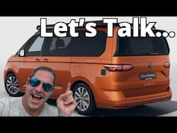 We chat about the NEW VW California! What’s your thoughts?