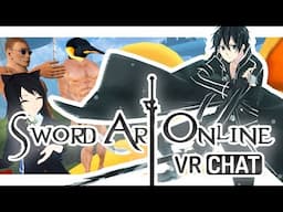 Настоящий Sword Art Online в VRChat! | ЛУЧШИЕ МОМЕНТЫ ВРЧАТ