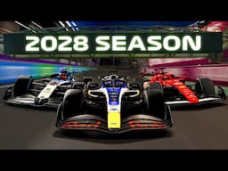 NEW SEASON BEGINS! My Red Bull Ford Debut in this 2028 F1 Career Mode Season!