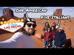 Italians Try Their First AMERICAN ROAD TRIP