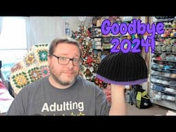 Goodbye 2024! #crochet #knitting #yarntube #maleknitter #malecrocheter