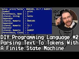 DIY Programming Language #2: Tokenising with Finite State Machine