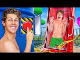 100 Things You Should NEVER Do at a Waterpark! (ft. Ben Azelart)