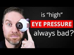 HIGH EYE PRESSURE? Ocular Hypertension Vs. Glaucoma Explained!