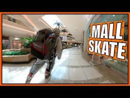 Skating INSIDE International Plaza Mall