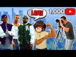 Los Santos Reacts to 1000 Subscribers - Thank You Video