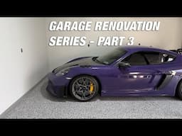 Garage Final Finishes - Flooring & Paint | Garage Renovation Series - Part 3