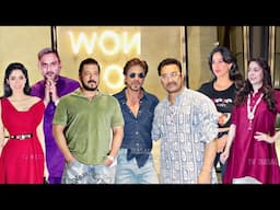 Celebs At Loveyapa Screening | Salman, Shahrukh, Aamir, Janhvi, Suhana, Agastya, Arjun, Honey, Juhi