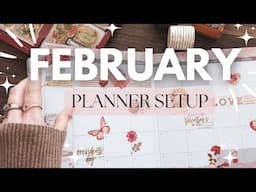 FEBRUARY 2025 Planner Set-Up 💘 Passion Planner Weekly - Plan With Me ✨