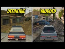 GTA San Andreas: The Definitive Edition vs Modded - Graphics and Details Comparison