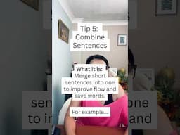 PhD Writing Flow - Combine your sentences
