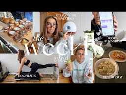 WEEKLY VLOG | puppy pilates, living on my own, wellness girl essentials, fitness ring review | uk