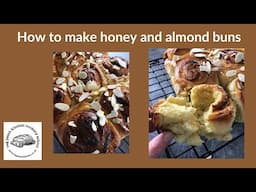 How to make almond and honey buns