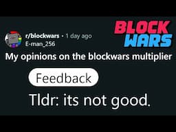 Is the Block Wars Point Multiplier Bad?