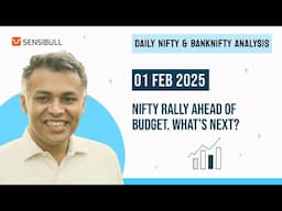 NIFTY & BANK NIFTY Analysis for Tomorrow | Stock Market Outlook | 01 February 2025, Saturday