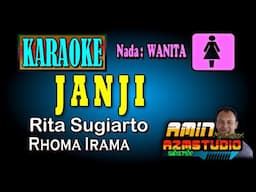 JANJI Rita Sugiarto KARAOKE Nada WANITA