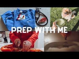 prep with me for three 12 hour shifts as a registered nurse in the ER vlog