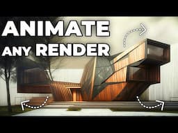 How to Animate Architecture Renders FAST and FREE