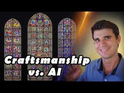 Talent vs. AI: Recreating the beauty of Gothic Chartres Stained Glass