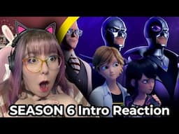 REACTING TO MIRACULOUS SEASON 6 INTRO *NEW*