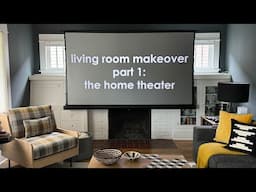 Home Theater Install 2024: Living Room Makeover Part 1