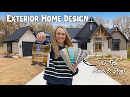 10 Tips Choosing Exterior Paint and Stain Colors | Designing a House