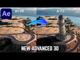 This New Advanced 3D Feature is CRAZY - After Effects Tutorial | 3D Models, HDRI, Shadow Catcher