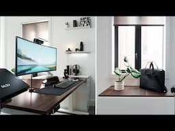 My Modern Office | 2022 Clean and Space Efficient Setup