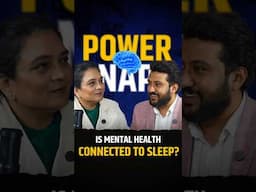 How is our mental health connected to sleep? 🤔🤔 #dipalpatrawala #mentalpeace #sleep