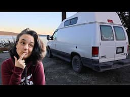 I Broke THE Van Life Rule | Solo van life reality