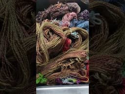 Washing Handspun yarn with Unicorn power scour